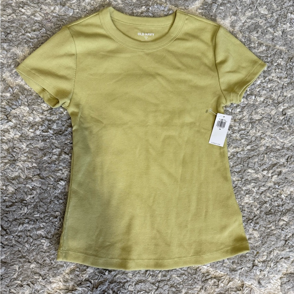 Old Navy Women's XS Light Green Short Sleeve Tee